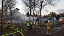 Brand in Flüchtlingsunterkunft Staumühle gelöscht